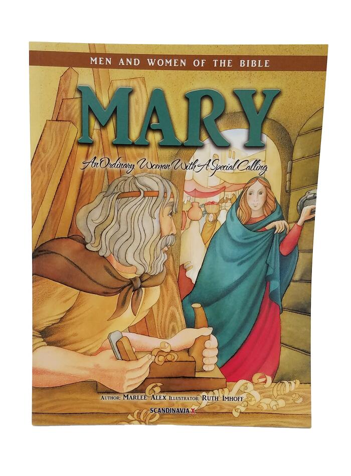 Mary-Young Woman Called by God-Gabriel-God Loves You-Angel-Jesus-Savior-Holy Spirit-Elizabeth-Nazareth-Virgin Birth-Gods Gift-Joseph-Prince of ... Cover