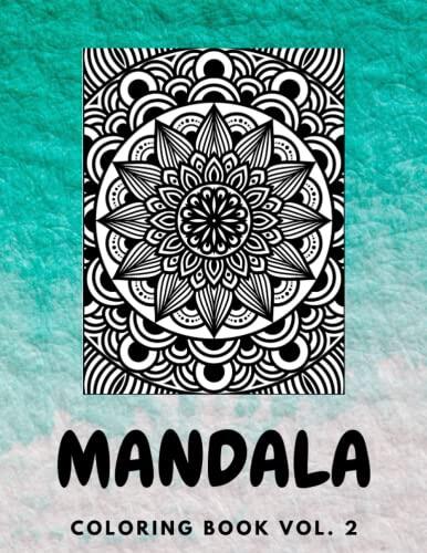 MANDALA COLORING BOOK VOL. 2
