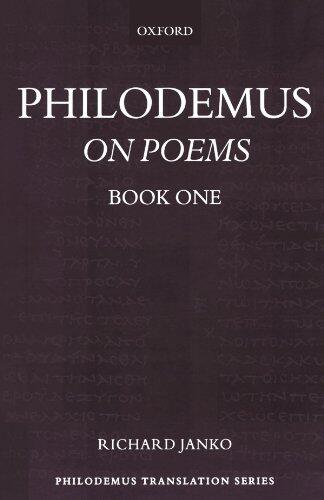 Philodemus: On Poems (Book I)