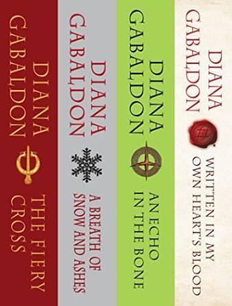 The Fiery Cross, A Breath of Snow and Ashes, An Echo in the Bone, Written in My Own Heart's Blood