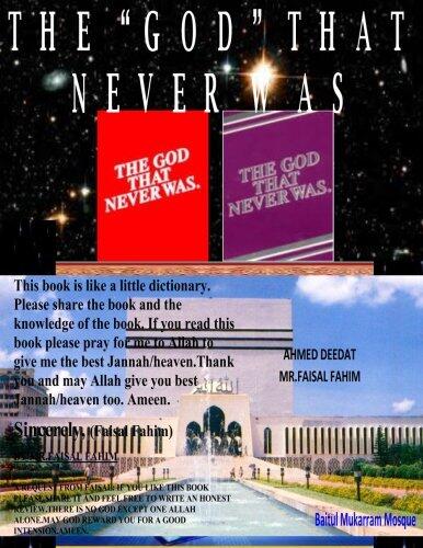 The "GOD" That Never Was