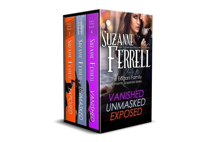 The Edgars Family Romantic Suspense Series 2 #4, #4.5, #5