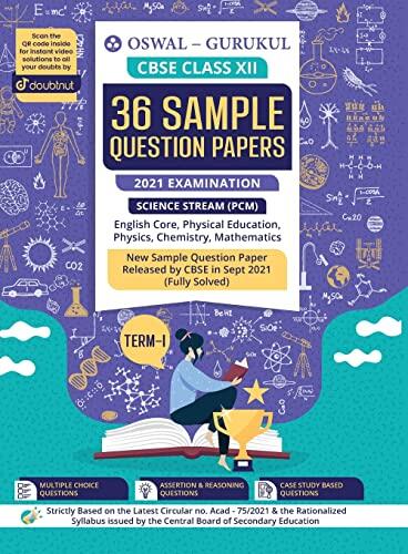 36 Sample Question Papers: Science CBSE Class 12 Term I Exam 2021