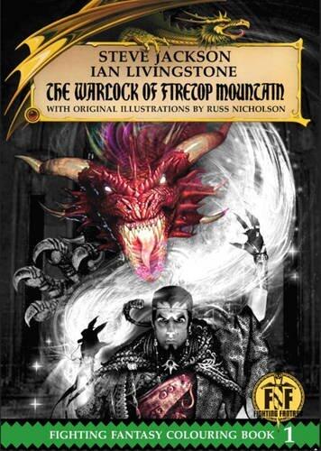 Fighting Fantasy Colouring Book 1: The Warlock of Firetop Mountain