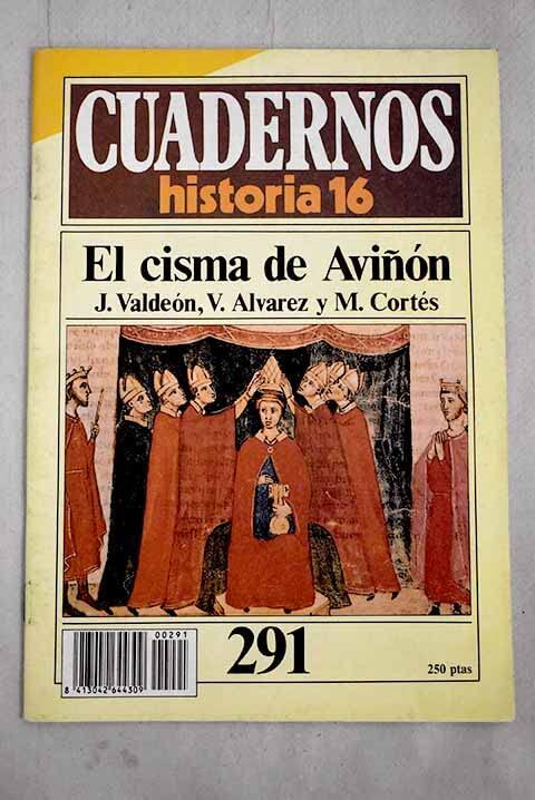 Cuadernos Historia 16, número 291: El cisma de Aviñón