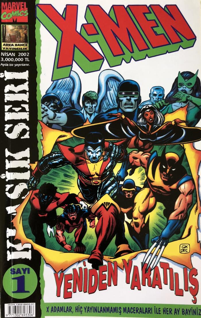 X-Men Klasik Seri Sayı 1: Yeniden Yaratılış