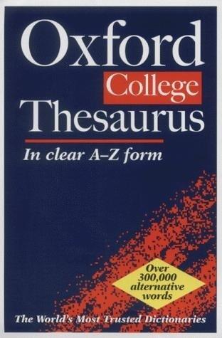 The Oxford College Thesaurus