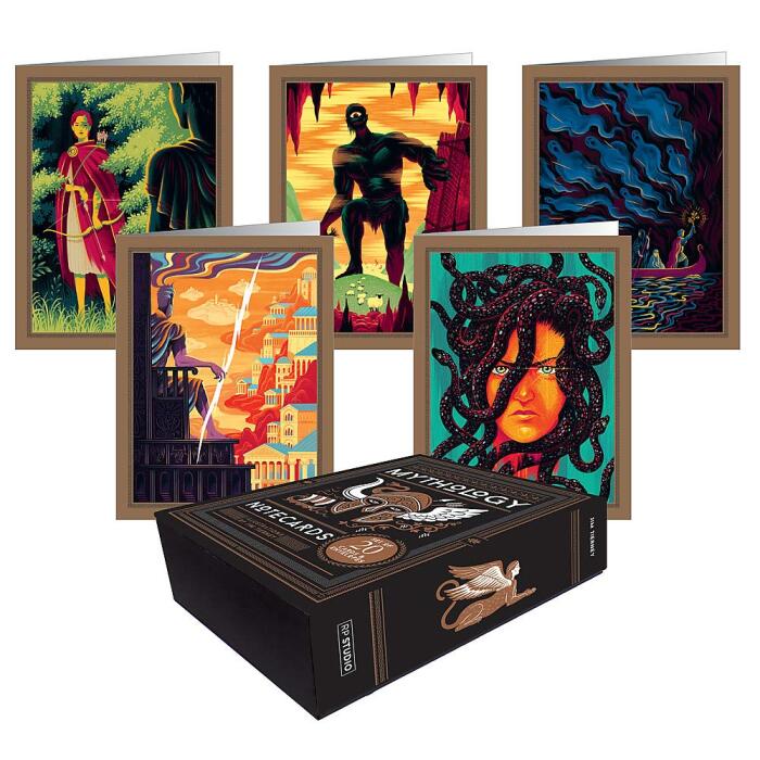 Mythology Notecards: 20 Notecards and Envelopes