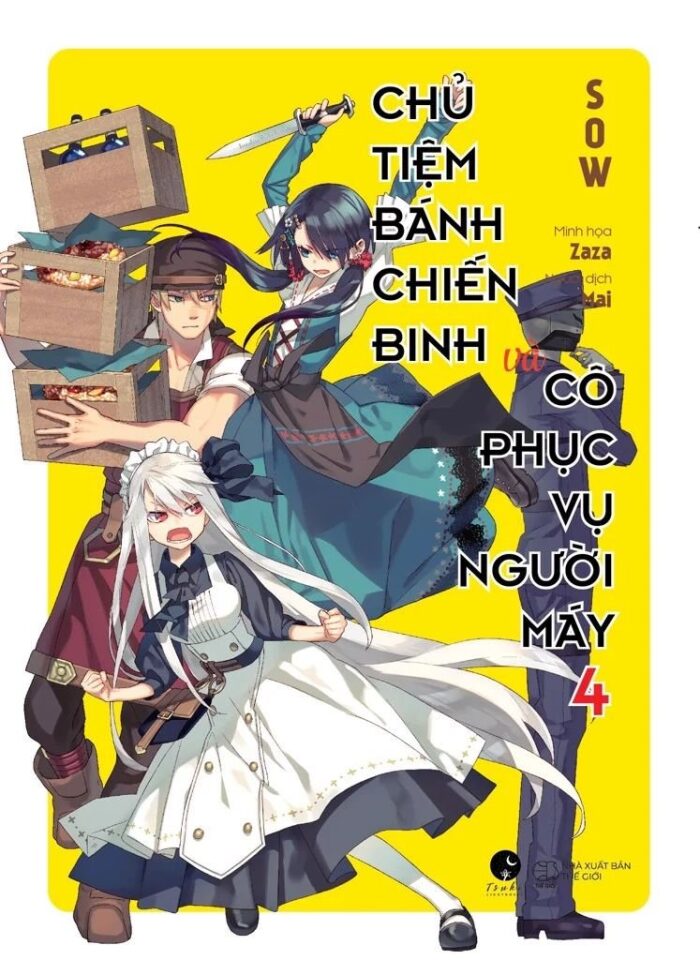 Chủ Tiệm Bánh Chiến Binh Và Cô Phục Vụ Người Máy - Tập 4