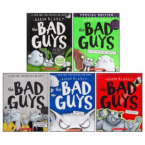 The Bad Guys Series (6-10) Collection 5 Books Set By Aaron Blabey