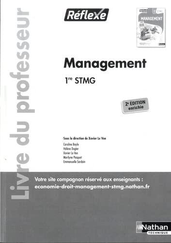 Management 1ère STMG - Professeur 2021