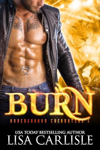 Burn: Underground Encounters: eine Vampir- und Shapeshifter-Rockstar-Romanze (Underground Encounters Paranormal Nachtclub 4)