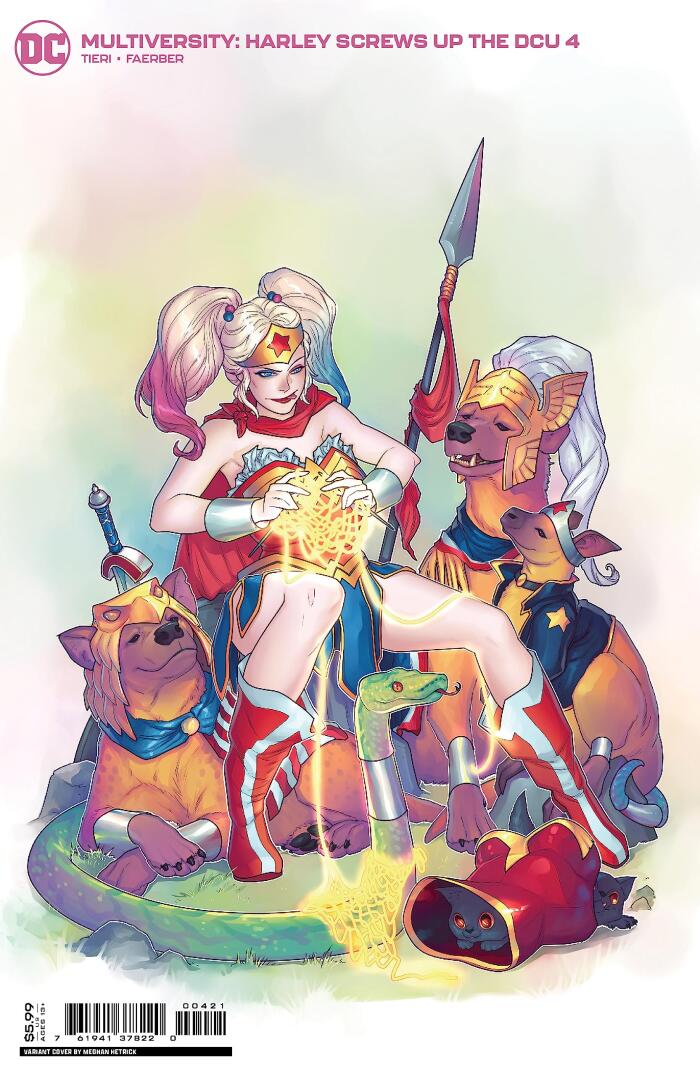 Multiversity Harley Screws Up the DCU (Volume 4, Cover B)