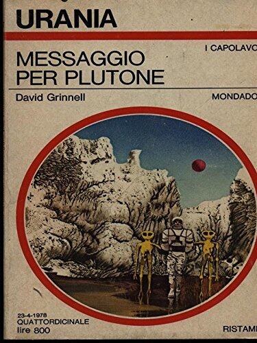 Messaggio per Plutone