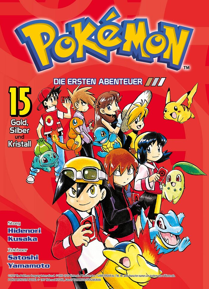 Pokémon - Die ersten Abenteuer: Gold, Silber und Kristall, Band 15: Bd. 15: Gold, Silber und Kristall