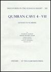 Qumran Cave 4 (VII): Genesis to Numbers