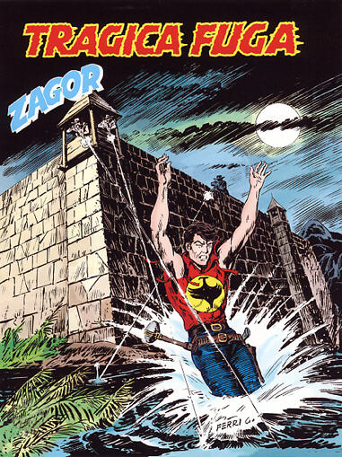 Zagor n. 466: Tragica fuga