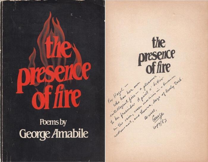 The presence of fire: Poems