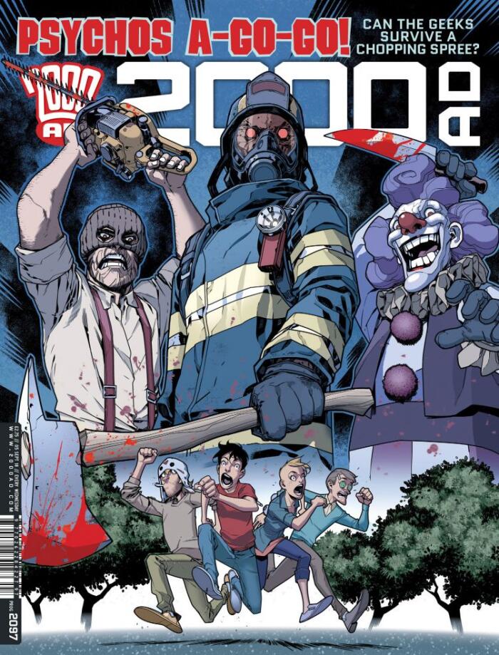 2000 AD Prog 2097 - Psychos A-Go-Go!