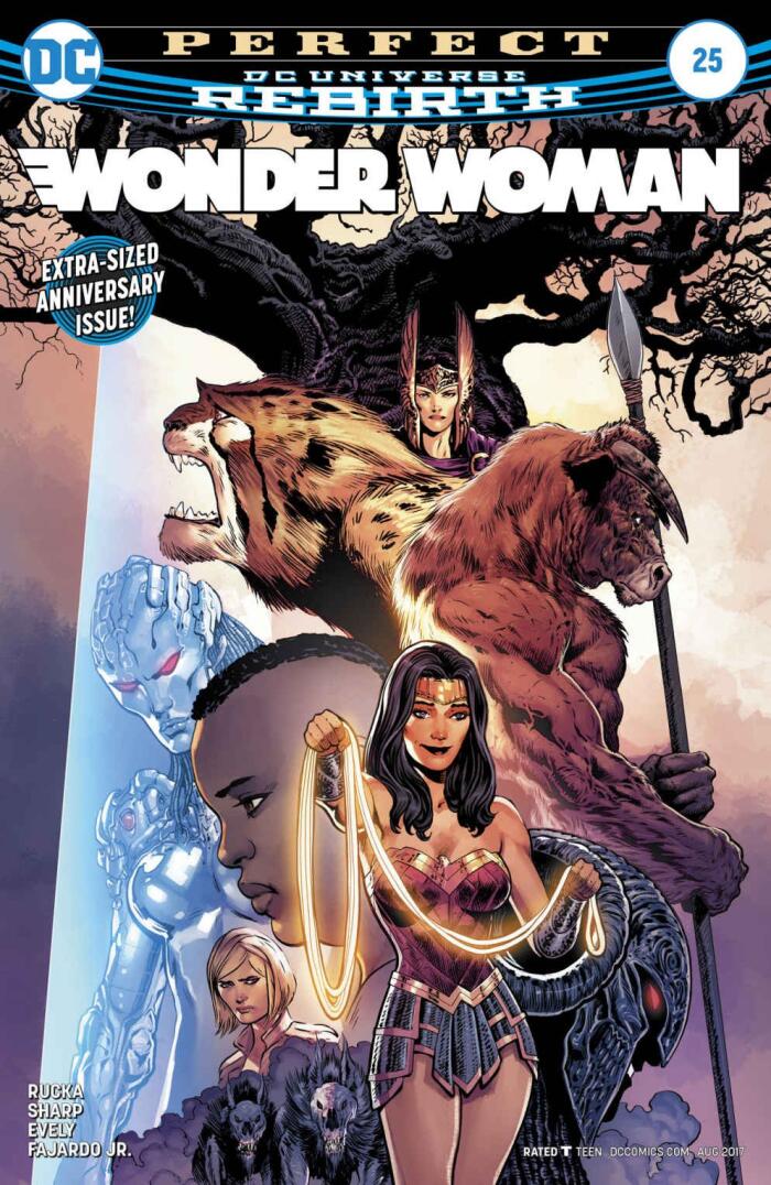 DC Universe Rebirth Wonder Woman #25 2017 1st Printing