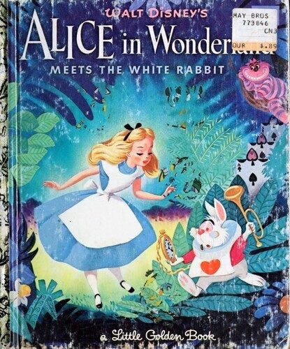 Walt Disney's Alice in Wonderland Meets the White Rabbit