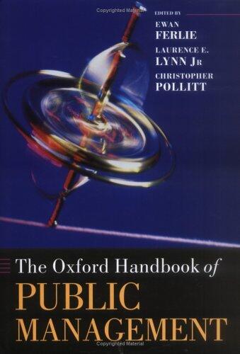 The Oxford Handbook of Public Management