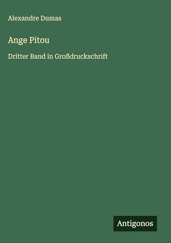 Ange Pitou: Dritter Band in Großdruckschrift
