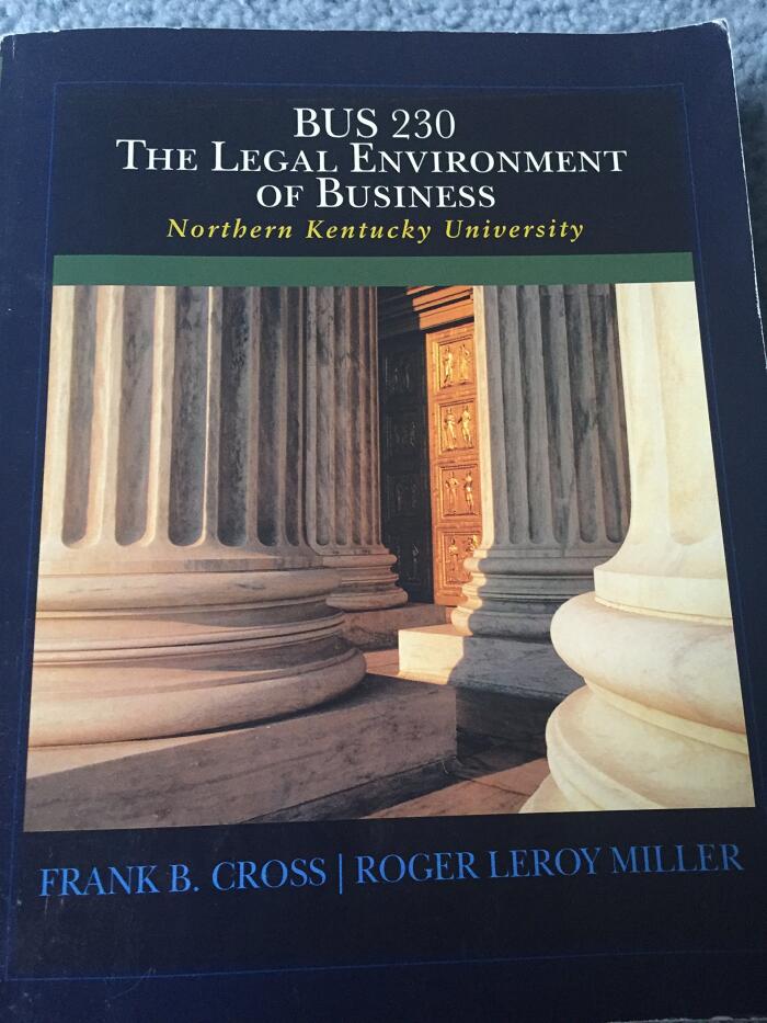 The Legal Environment of Business