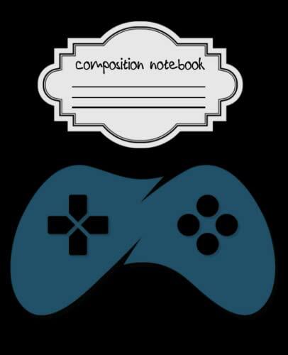 Composition Notebook Video Game Player: Wide-Ruled Lined Paper Journal | for Kids, Teens, Students, Boys and Girls