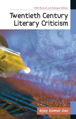 Twentieth Century Literary Criticism
