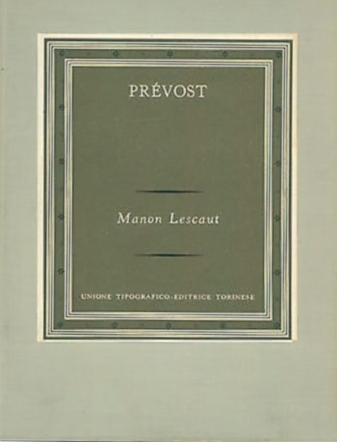 Storia del cavaliere des Grieux e di Manon Lescaut
