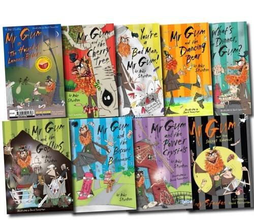 Mr Gum Collection: Mr Gum & Biscuit Billionaire, Mr Gum & The Dancing Bear, Mr Gum & The Goblins, Mr Gum & The Power Crystals, Others