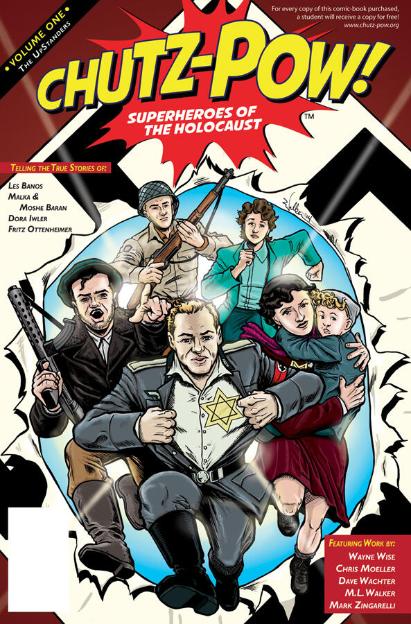 CHUTZ-POW! Superheroes of the Holocaust, Volume One: The UpStanders