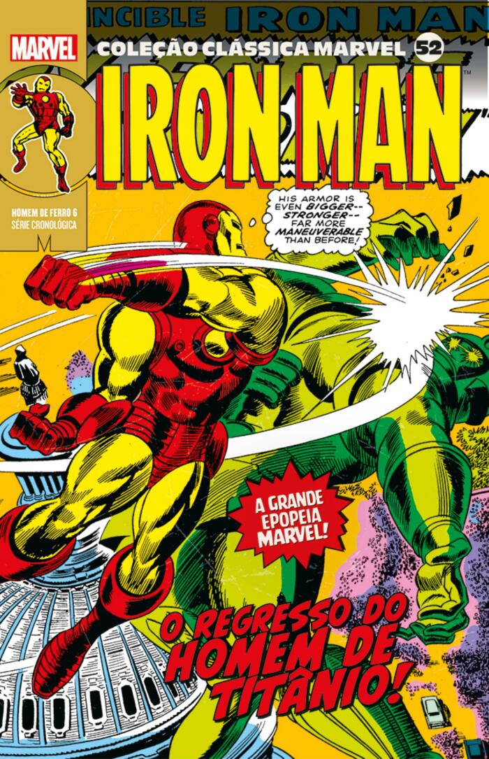 Coleção Clássica Marvel, Vol. 52 - Homem de Ferro, Vol. 6