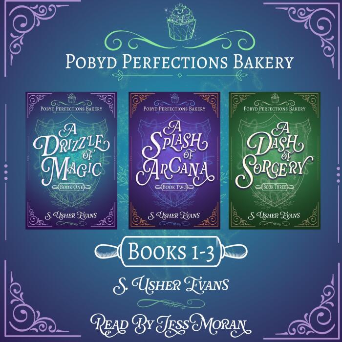 The Pobyd Perfections Bakery Series, Books 1-3: A Cozy Fantasy Mystery Series