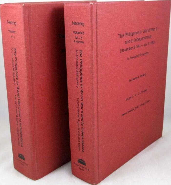 The Philippines in World War II and to Independence (December 8, 1941-July 4, 1946): An Annotated Bibliography