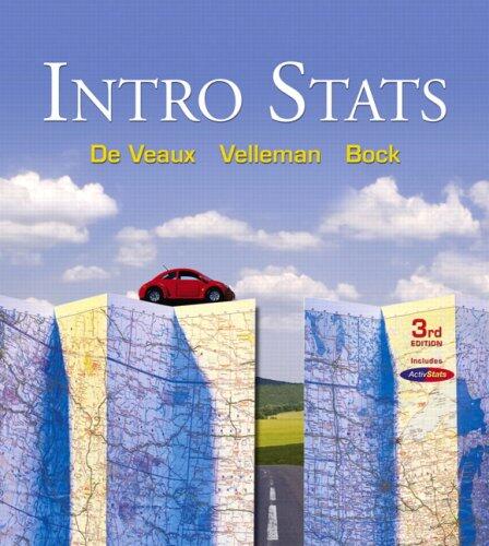 Intro Stats [with Student's Solutions Manual]