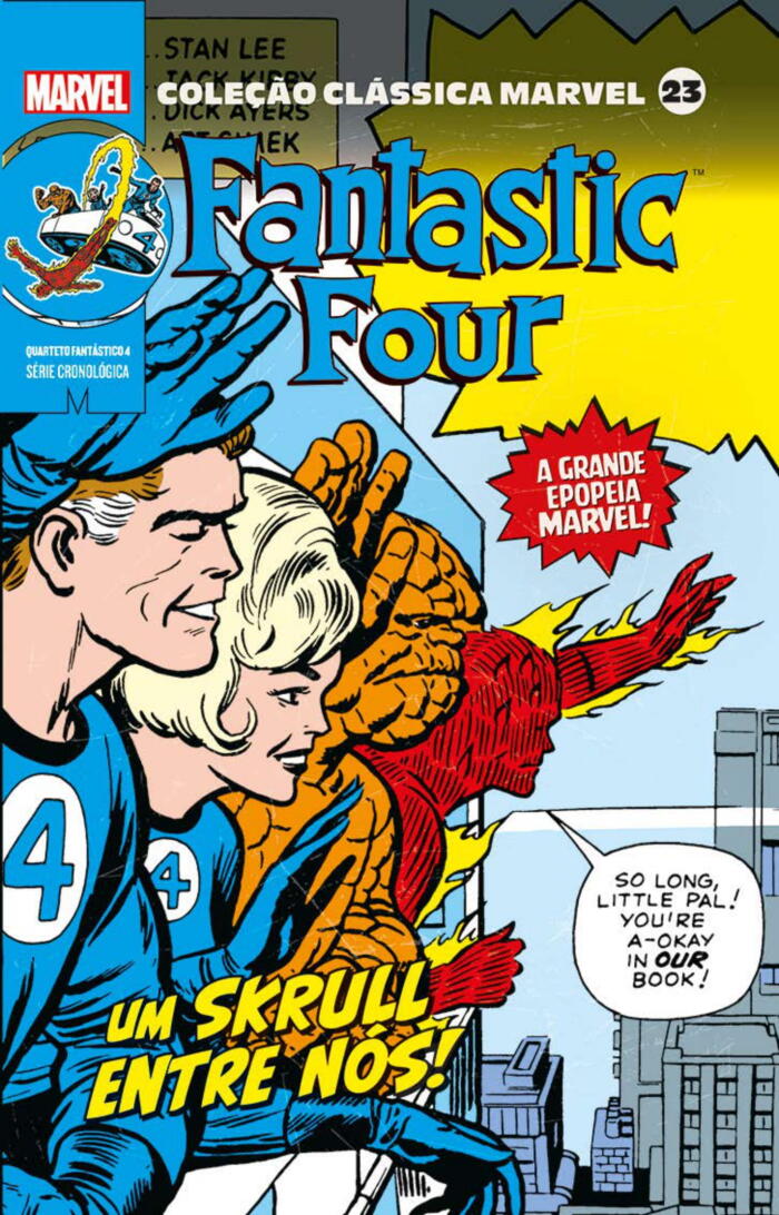Coleção Clássica Marvel Vol. 23 - Quarteto Fantástico Vol. 4
