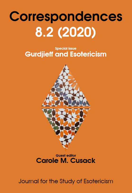 Correspondences: Journal for the Study of Esotericism
