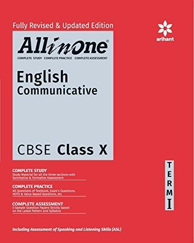 All in One English Communicative CBSE Class 10th Term-I