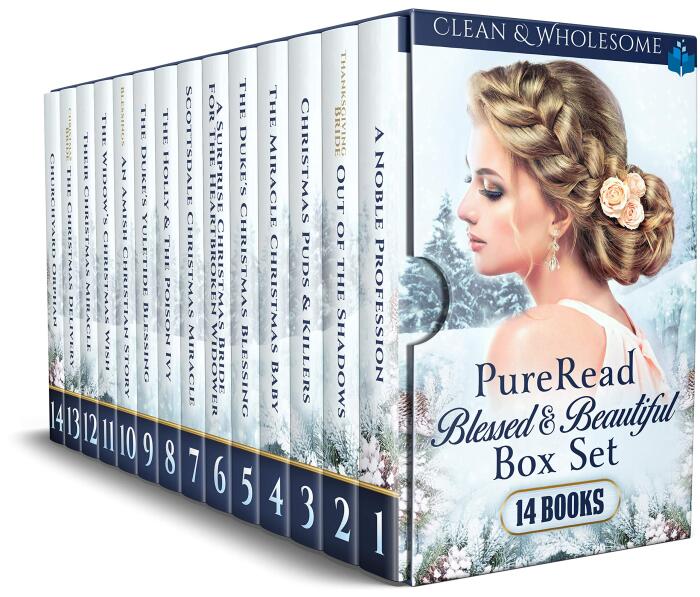 PureRead Blessed & Beautiful Christmas Boxset: 14 Clean & Wholesome Books