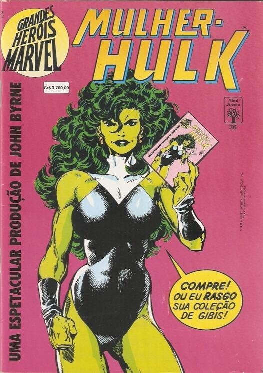 Grandes Heróis Marvel - Mulher-Hulk