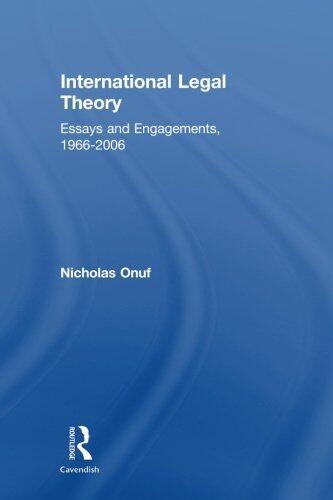 International Legal Theory (Routledge Research in International Law)