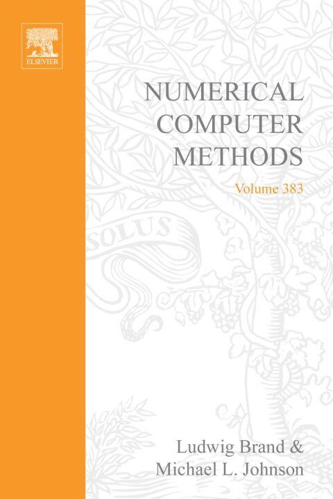 Numerical Computer Methods (Part D)