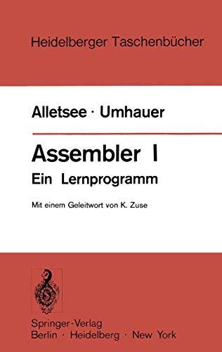 Assembler 1: Ein Lernprogramm (Heidelberger Taschenb Cher)