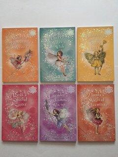 Flower Fairies Friends Chapter Books: Almond Blossom; Wild Cherry; Buttercup; Rose; Lavender; Zinnia