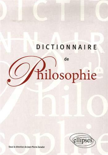 Dictionnaire de philosophie
