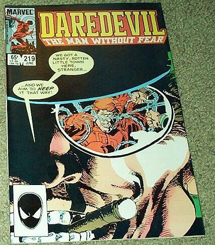 Daredevil The Man Without Fear No. 219 Jun