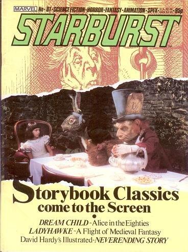 STARBURST #81 (May 1985 - British edition) " Storybook Classics come to the Screen"