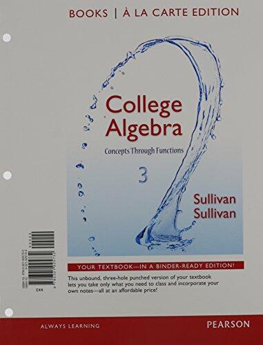 College Algebra: Concepts Through Functions [with MyMathLab Access Code]